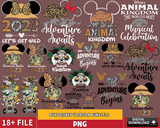 Disney vacation png , 18+ file Disney vacation bundle PNG , for Cricut, Silhouette, Digital Download