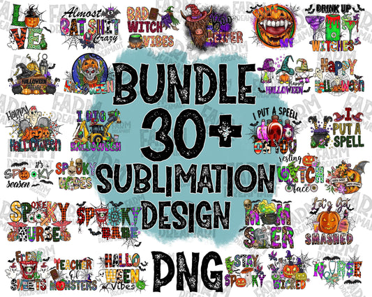 30+ file Halloween Bundle Png, Halloween PNG, Spooky PNG, Witch Png, Digital Download , Instant Download