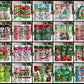 53 Designs 2D, 3D Christmas Tumbler Sublimation , 20oz Skinny Tumbler, for Cricut, Silhouette, digital, file cut