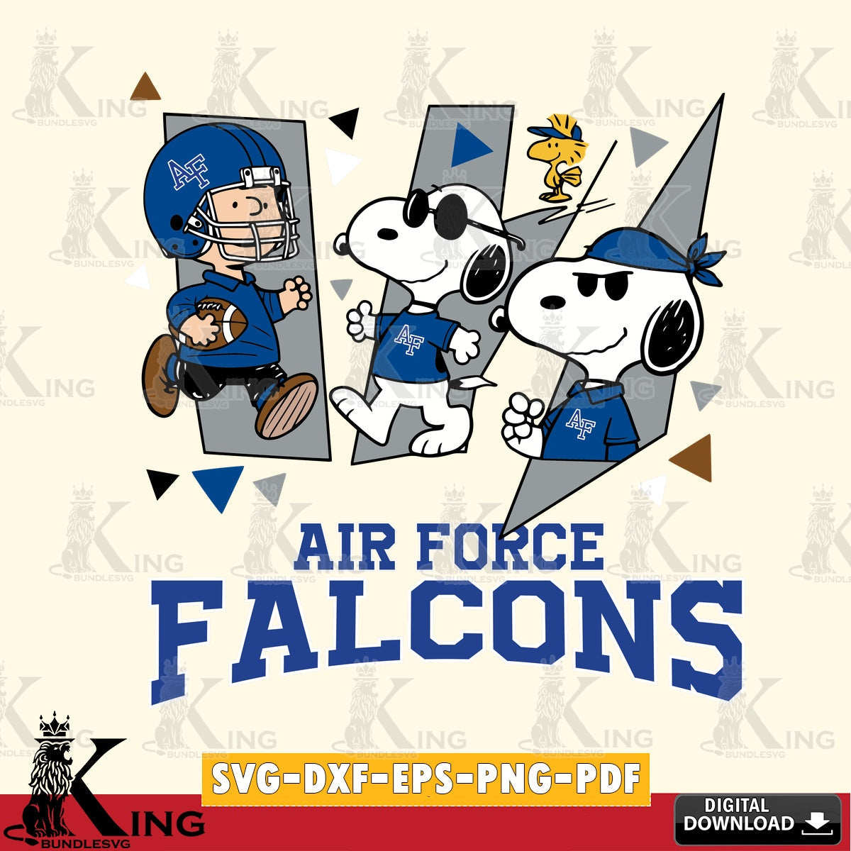 Air Force Falcons Peanuts Joe Cool SVG, Cricut, Cut file , Digital Download , Instant Download, Peanuts svg, NCAA svg, Football svg, Sport svg