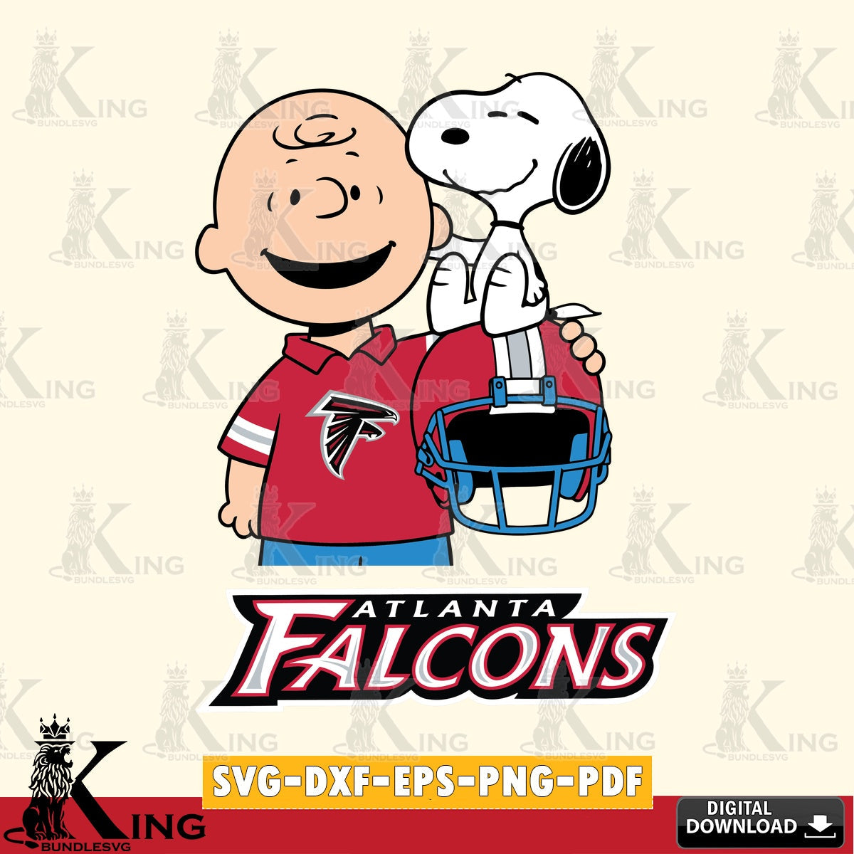 Atlanta Falcons Snoopy On Helmet Cricut file , Cut file , Digital Download , PDF File , Instant Download