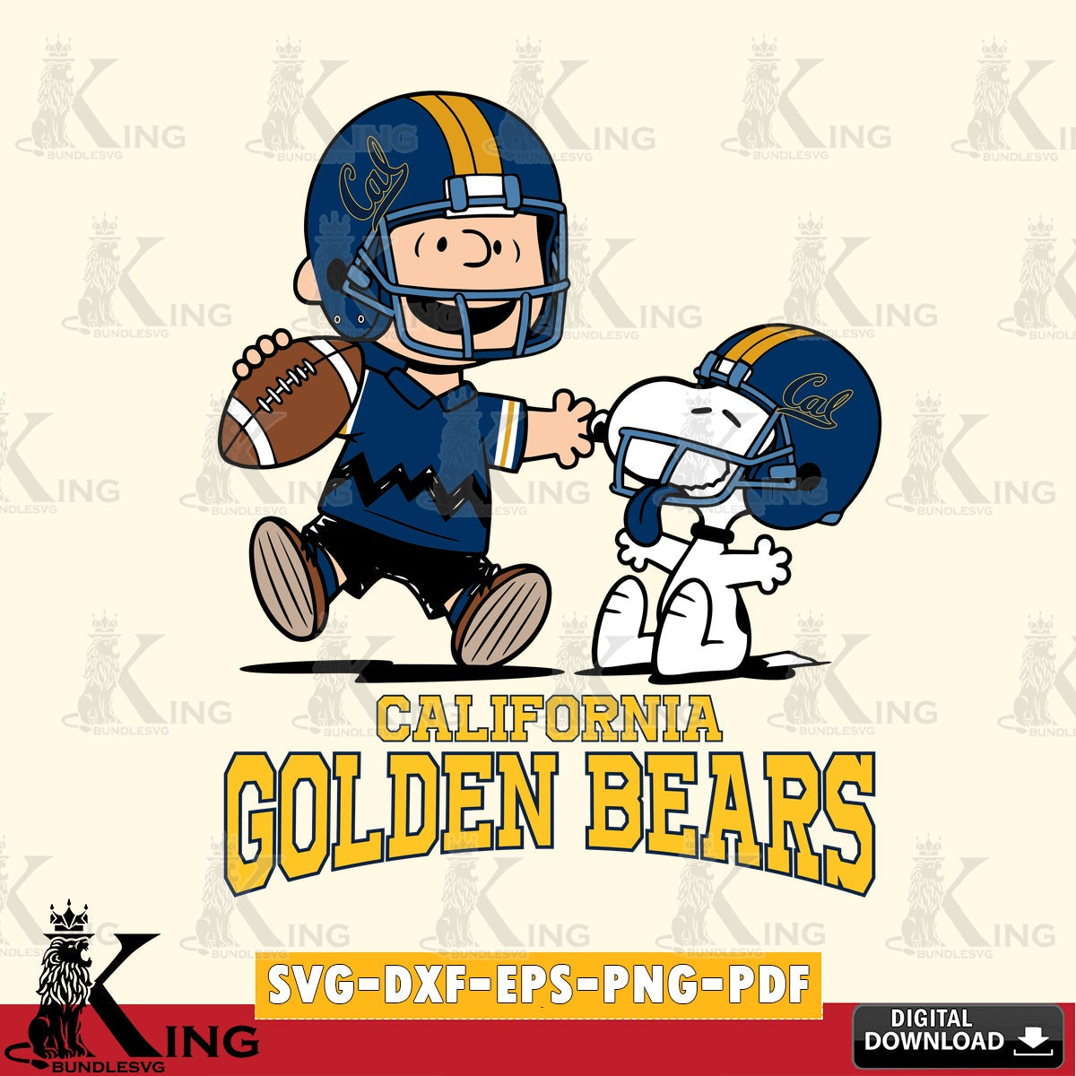 California Golden Bears Snoopy and Peanut Fun SVG, Cricut, Cut file , Digital Download , Instant Download, Peanuts svg, NCAA svg, Football svg, Sport svg