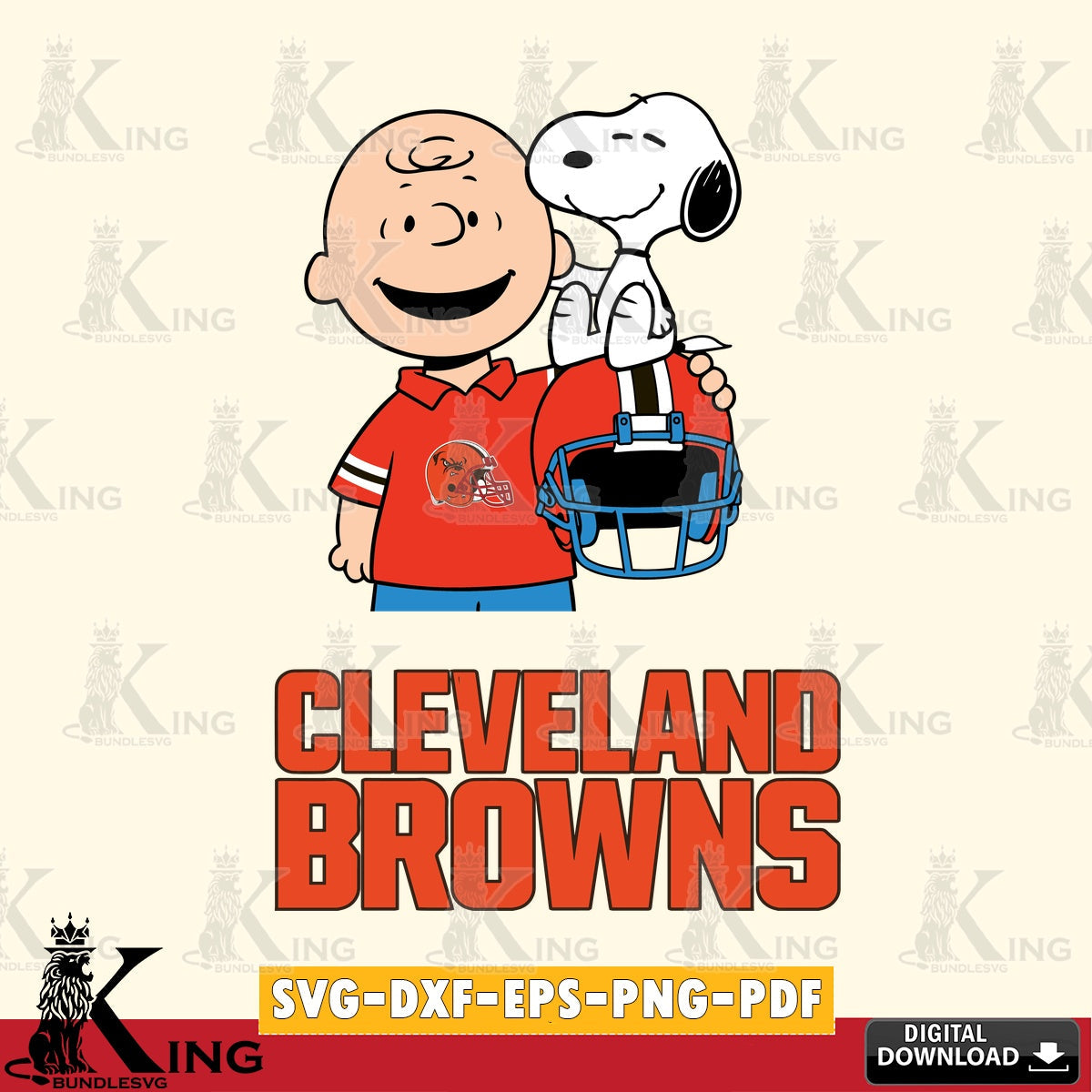 Cleveland Browns Snoopy On Helmet Cricut file , Cut file , Digital Download , PDF File , Instant Download