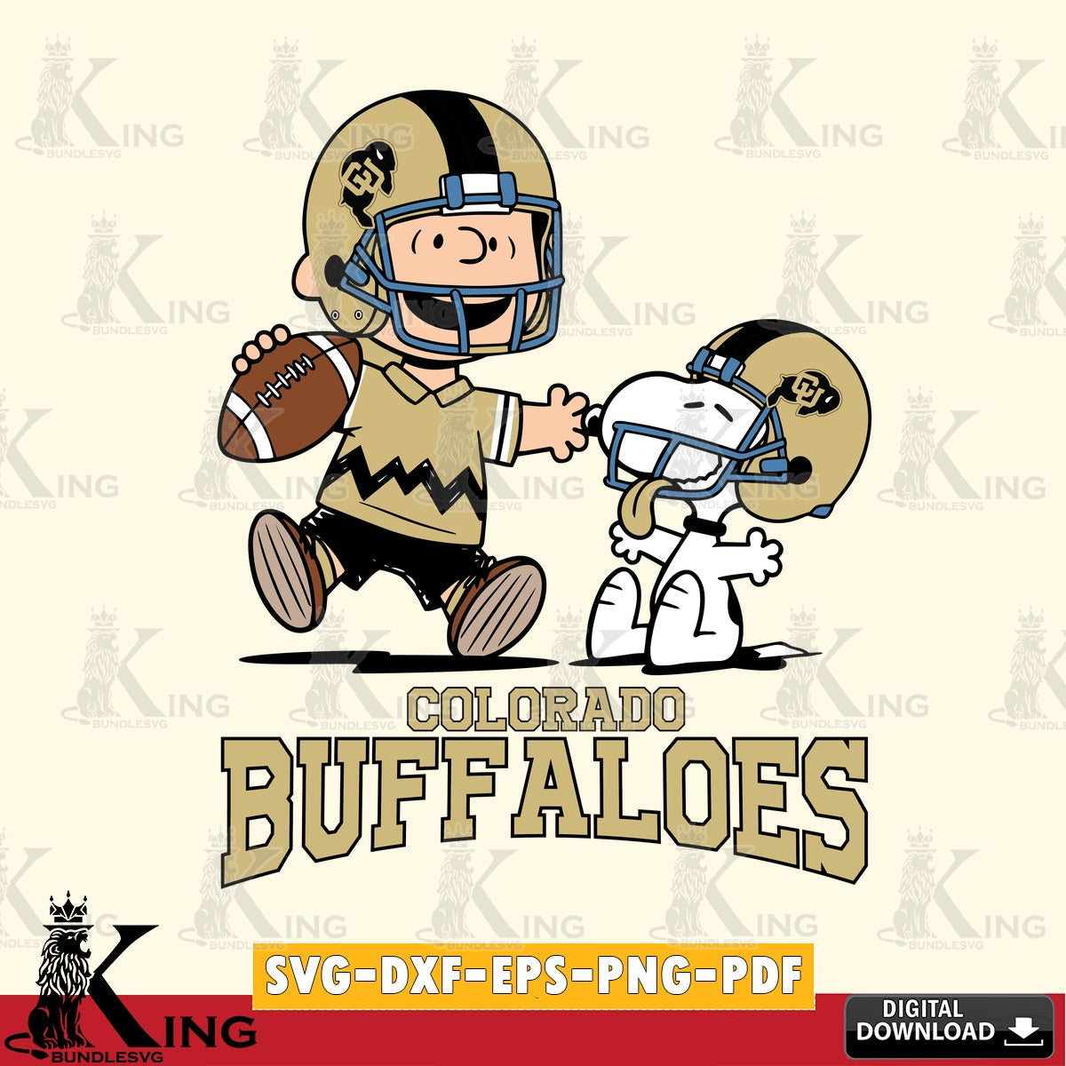 Colorado Buffaloes Snoopy and Peanut Fun SVG, Cricut, Cut file , Digital Download , Instant Download, Peanuts svg, NCAA svg, Football svg, Sport svg