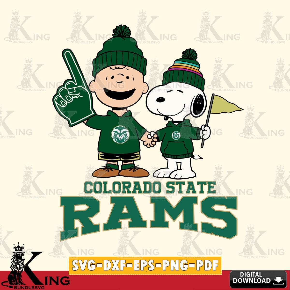 Colorado State Rams Peanuts Fan Gear SVG, Cricut, Cut file , Digital Download , Instant Download, Peanuts svg, NCAA svg, Football svg, Sport svg