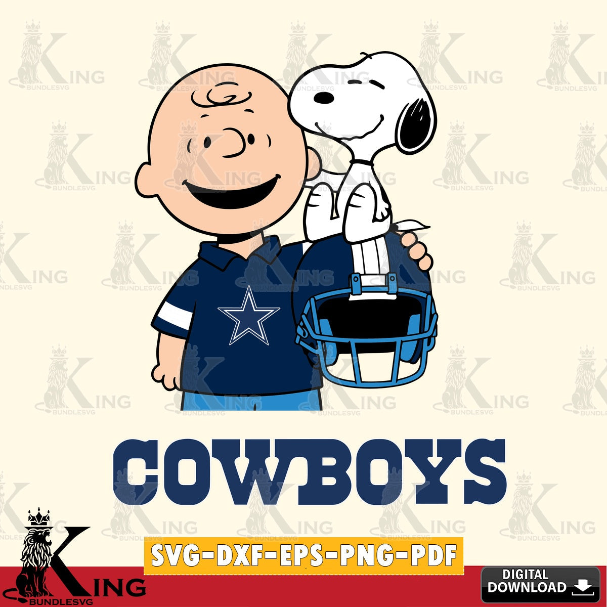 Dallas Cowboys Snoopy On Helmet Cricut file , Cut file , Digital Download , PDF File , Instant Download