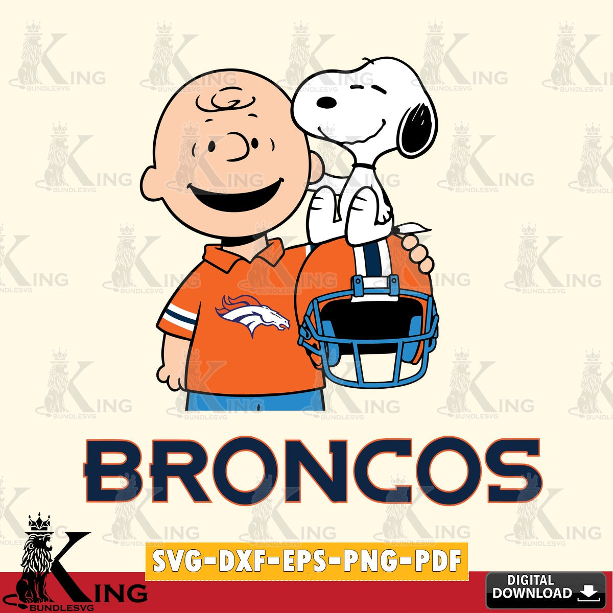 Denver Broncos Snoopy On Helmet Cricut file , Cut file , Digital Download , PDF File , Instant Download