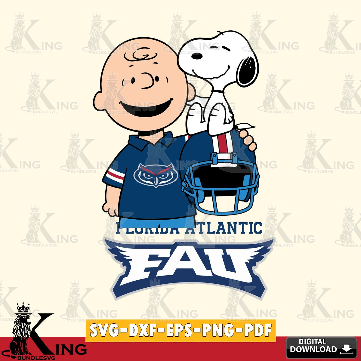 Florida Atlantic Owls Snoopy On Helmet SVG, Cricut, Cut file , Digital Download , Instant Download, Peanuts svg, NCAA svg, Football svg, Sport svg