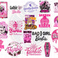 Halloween Barbi, 18+ Designs bundle svg png eps , Pink spooky season Barbi halloween shirt Svg Png, Silhouette, Digital Download , Instant Download