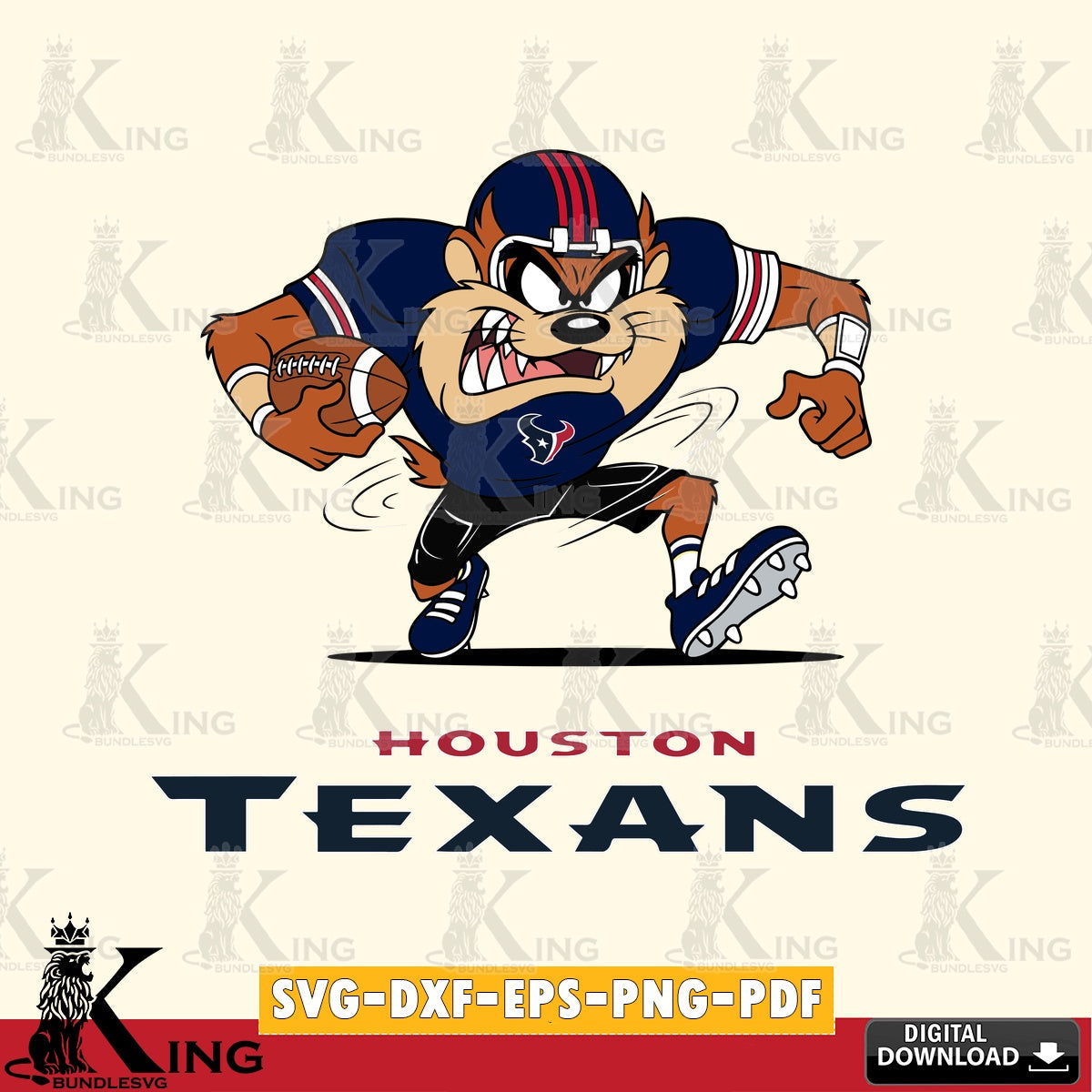 Houston Texans Taz Football Helmet Cut file , Digital Download , Instant Download, Looney Tunes svg, Football svg