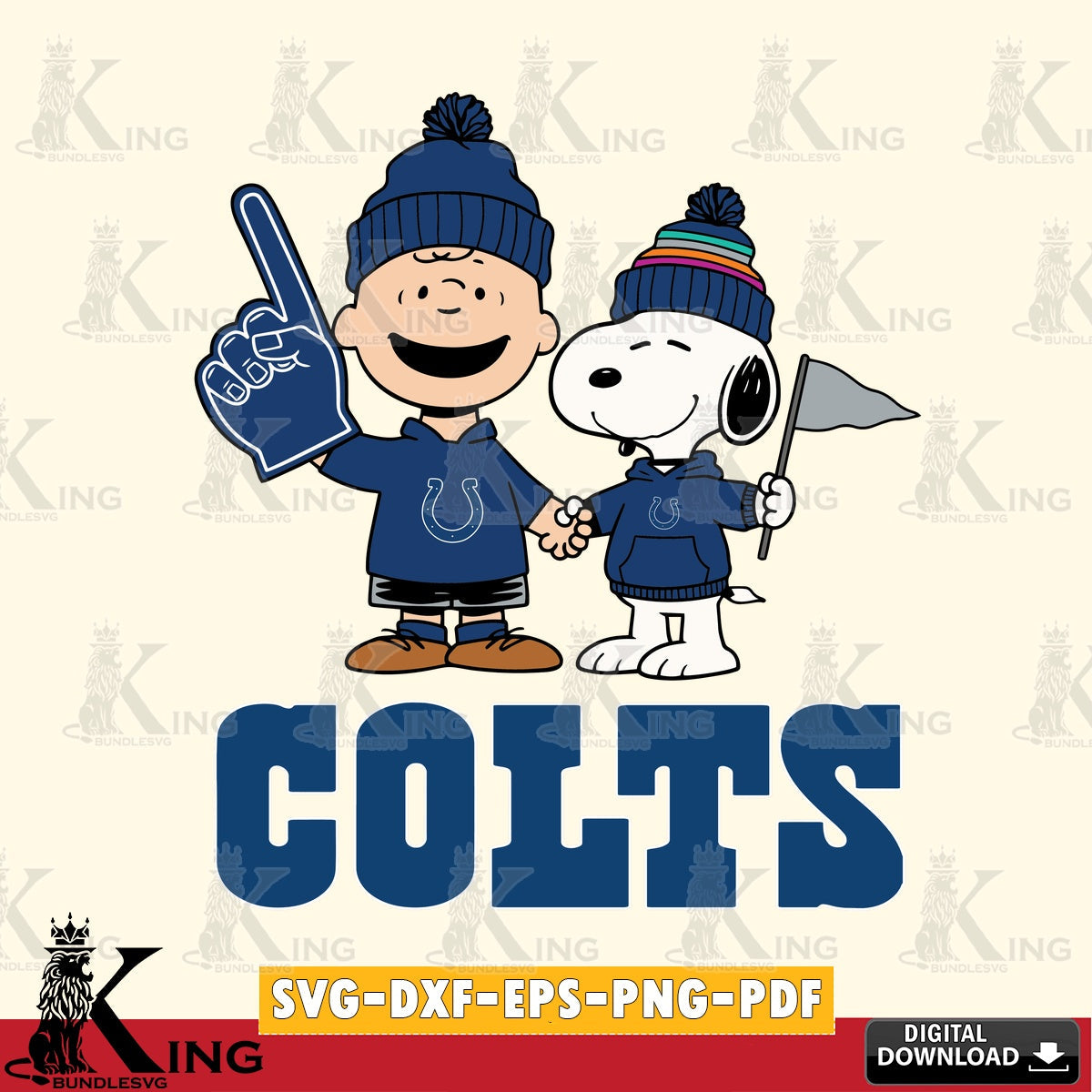 Indianapolis Colts Peanuts Fan Gear Cricut file , Cut file , Digital Download , PDF File , Instant Download