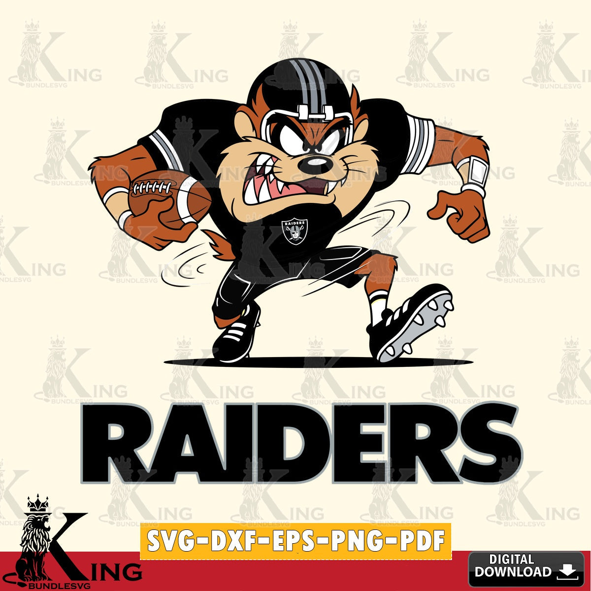 Las Vegas Raiders Taz Football Helmet Cut file , Digital Download , Instant Download, Looney Tunes svg, Football svg