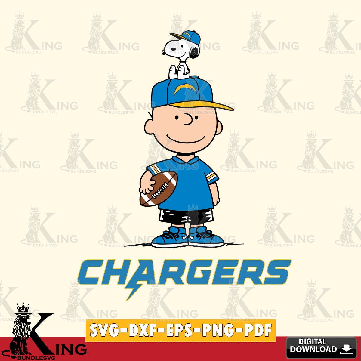 Los Angeles Chargers Peanuts Football Rugby Cricut file , Cut file , Digital Download , PDF File , Instant Download