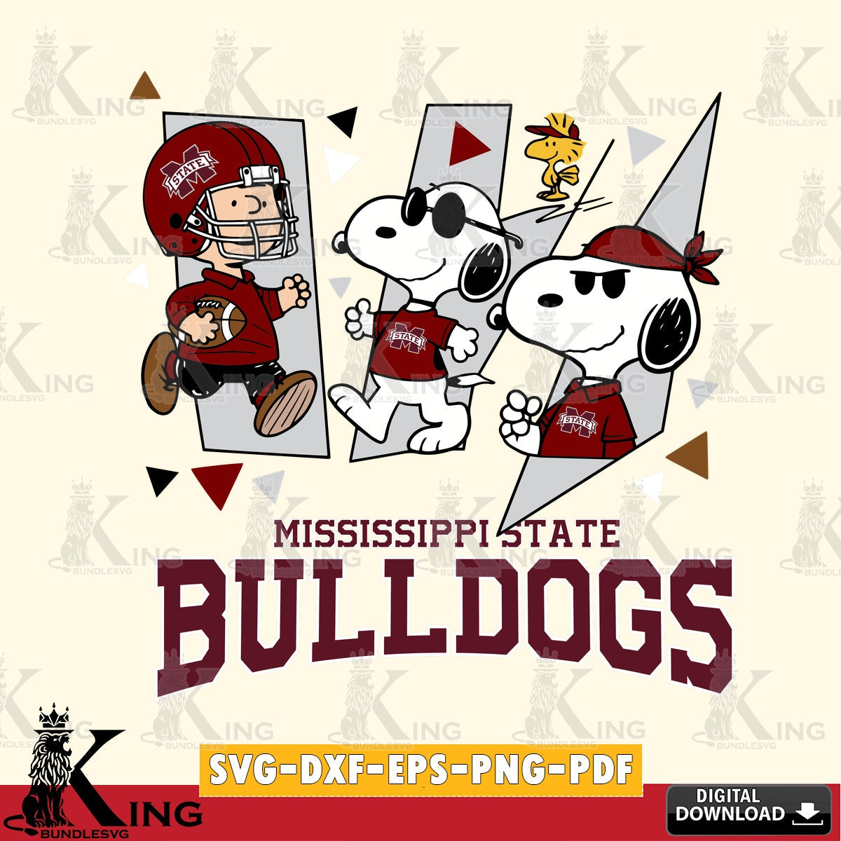 Mississippi State Bulldogs Peanuts Joe Cool SVG, Cricut, Cut file , Digital Download , Instant Download, Peanuts svg, NCAA svg, Football svg, Sport svg