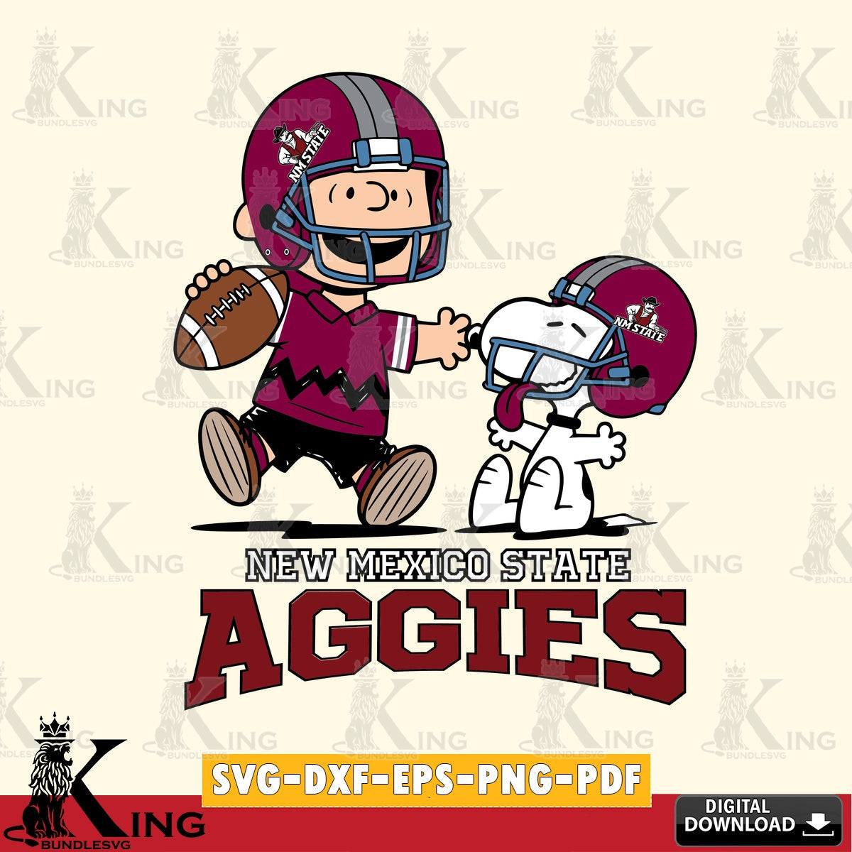 New Mexico State Aggies Snoopy and Peanut Fun SVG, Cricut, Cut file , Digital Download , Instant Download, Peanuts svg, NCAA svg, Football svg, Sport svg