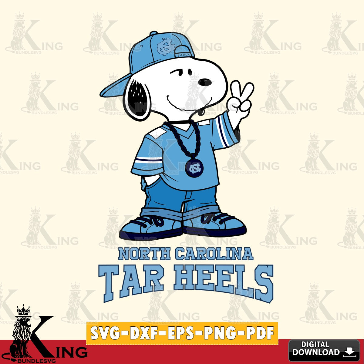 North Carolina Tar Heels Snoopy Say hi SVG, Cricut, Cut file , Digital Download , Instant Download, Peanuts svg, NCAA svg, Football svg, Sport svg
