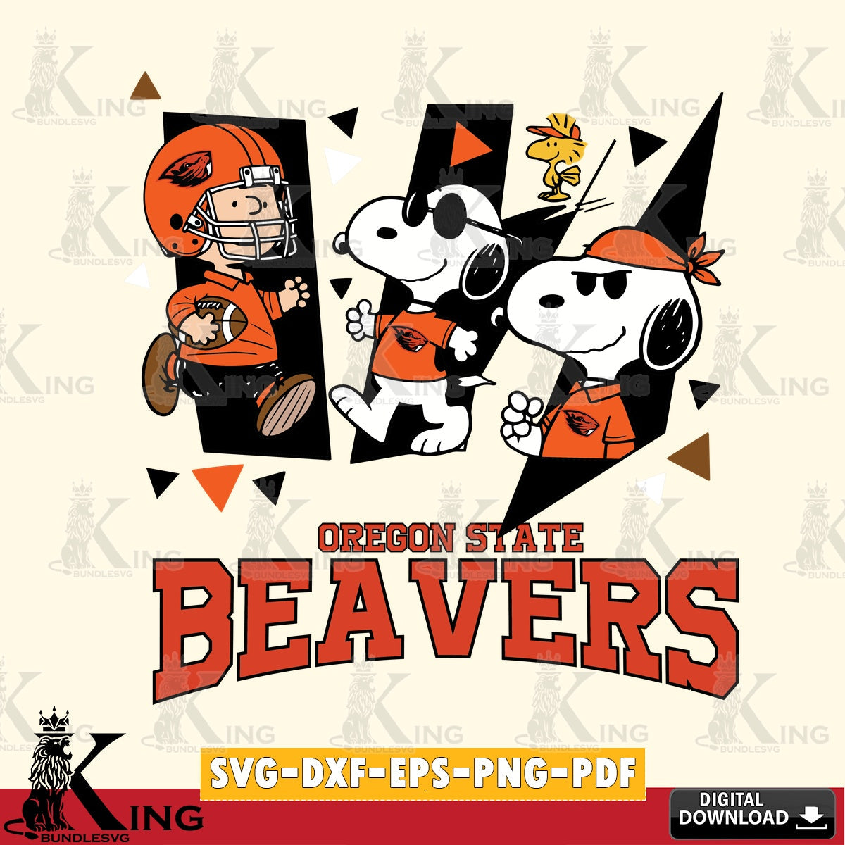 Oregon State Beavers Peanuts Joe Cool SVG, Cricut, Cut file , Digital Download , Instant Download, Peanuts svg, NCAA svg, Football svg, Sport svg