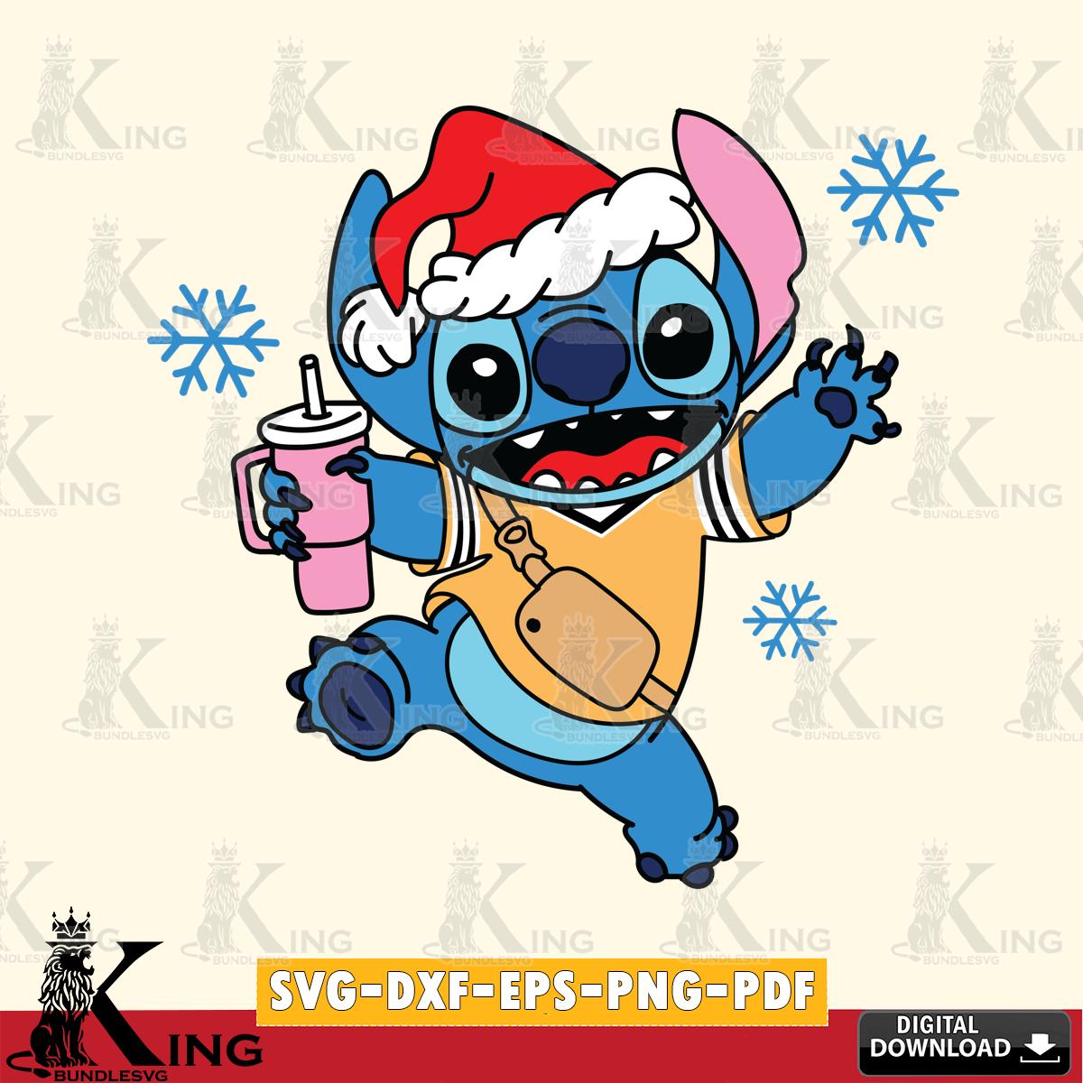 Pittsburgh Steelers Christmas Stitch With Tumbler SVG, NFL for Cricut, Silhouette, Digital Download , file cut