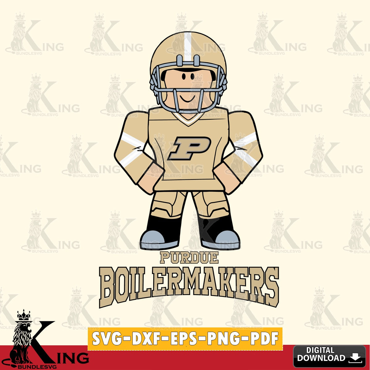 Purdue Boilermakers Roblox Cool Football SVG file , NCAA Cricut, File cut , Digital Download , PDF File