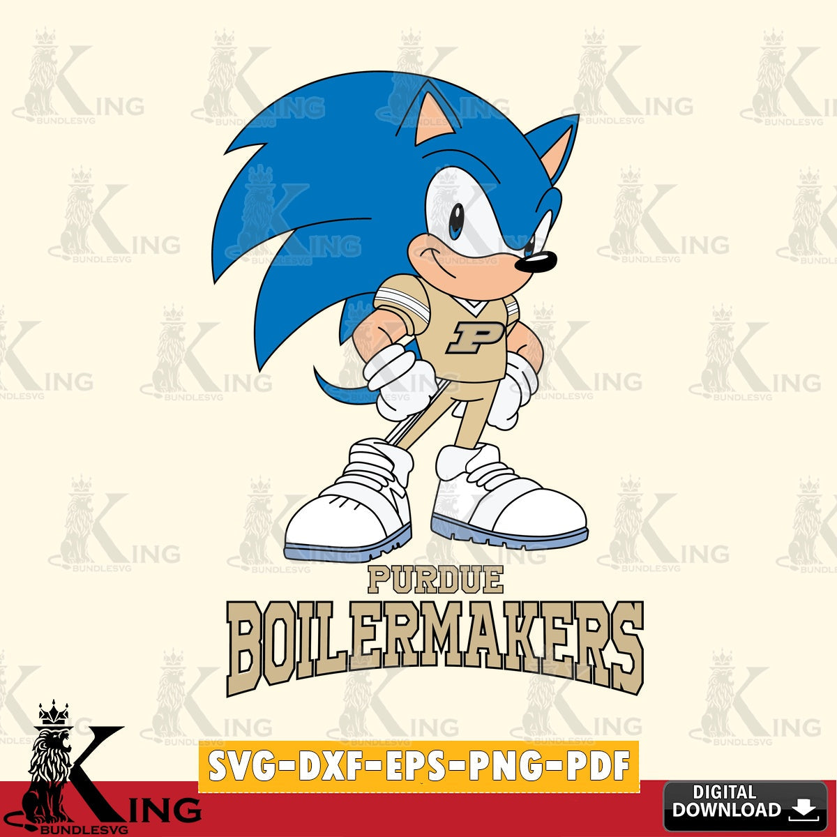 Purdue Boilermakers Sonic Football Star Mascot SVG file, Vector , Digital Download , PDF File , Instant Download