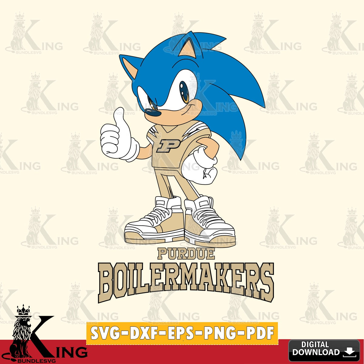 Purdue Boilermakers Sonic Like Football SVG file, Vector , Digital Download , PDF File , Instant Download