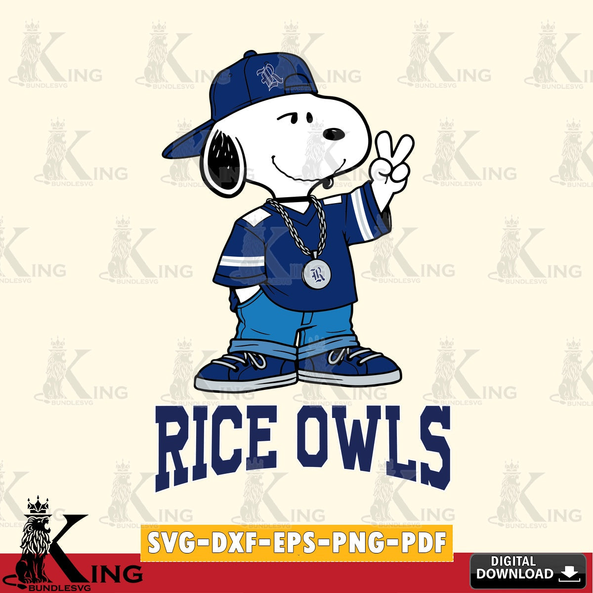 Rice Owls Snoopy Say hi SVG, Cricut, Cut file , Digital Download , Instant Download, Peanuts svg, NCAA svg, Football svg, Sport svg