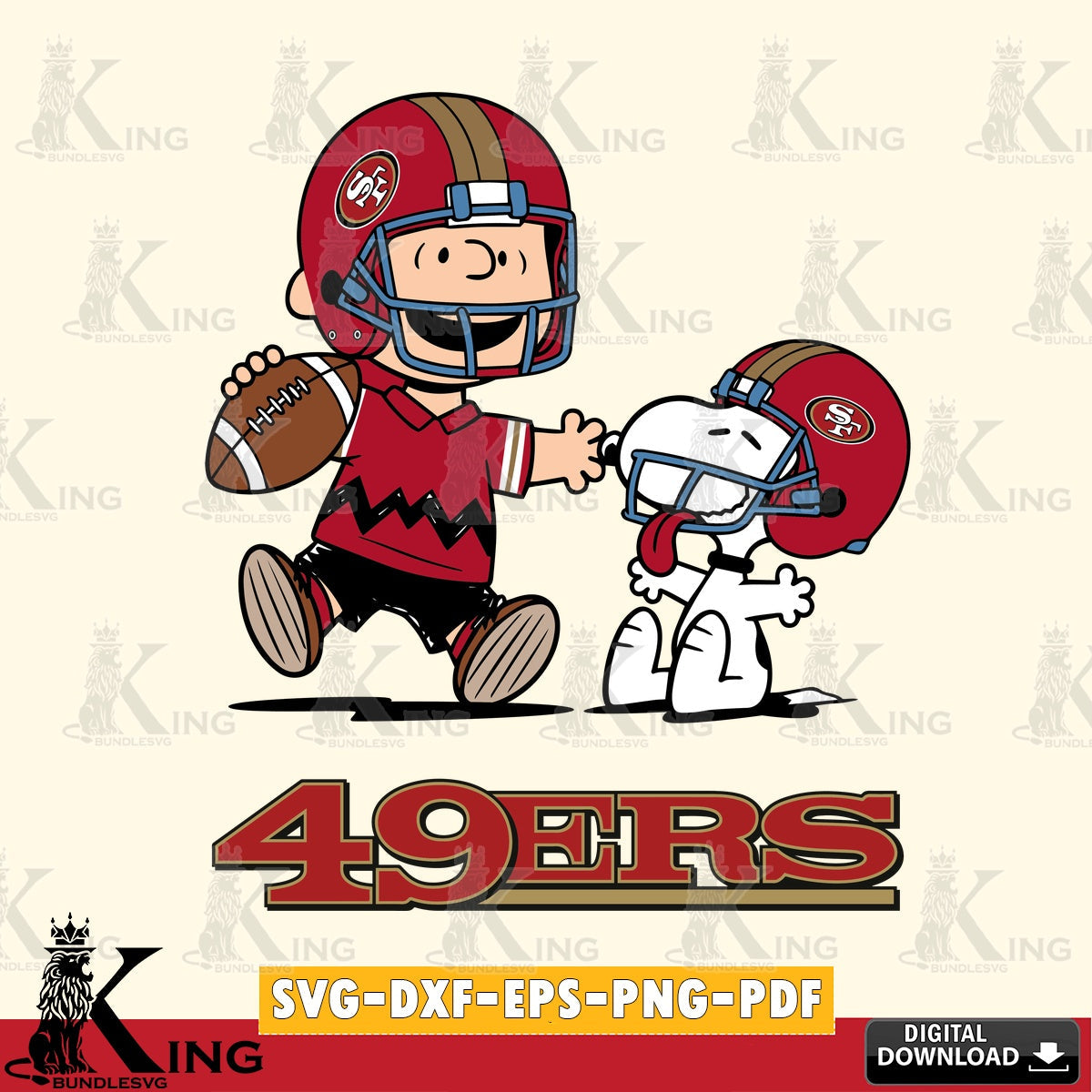 San Francisco 49ers Snoopy and Peanut Fun Cricut file , Cut file , Digital Download , PDF File , Instant Download