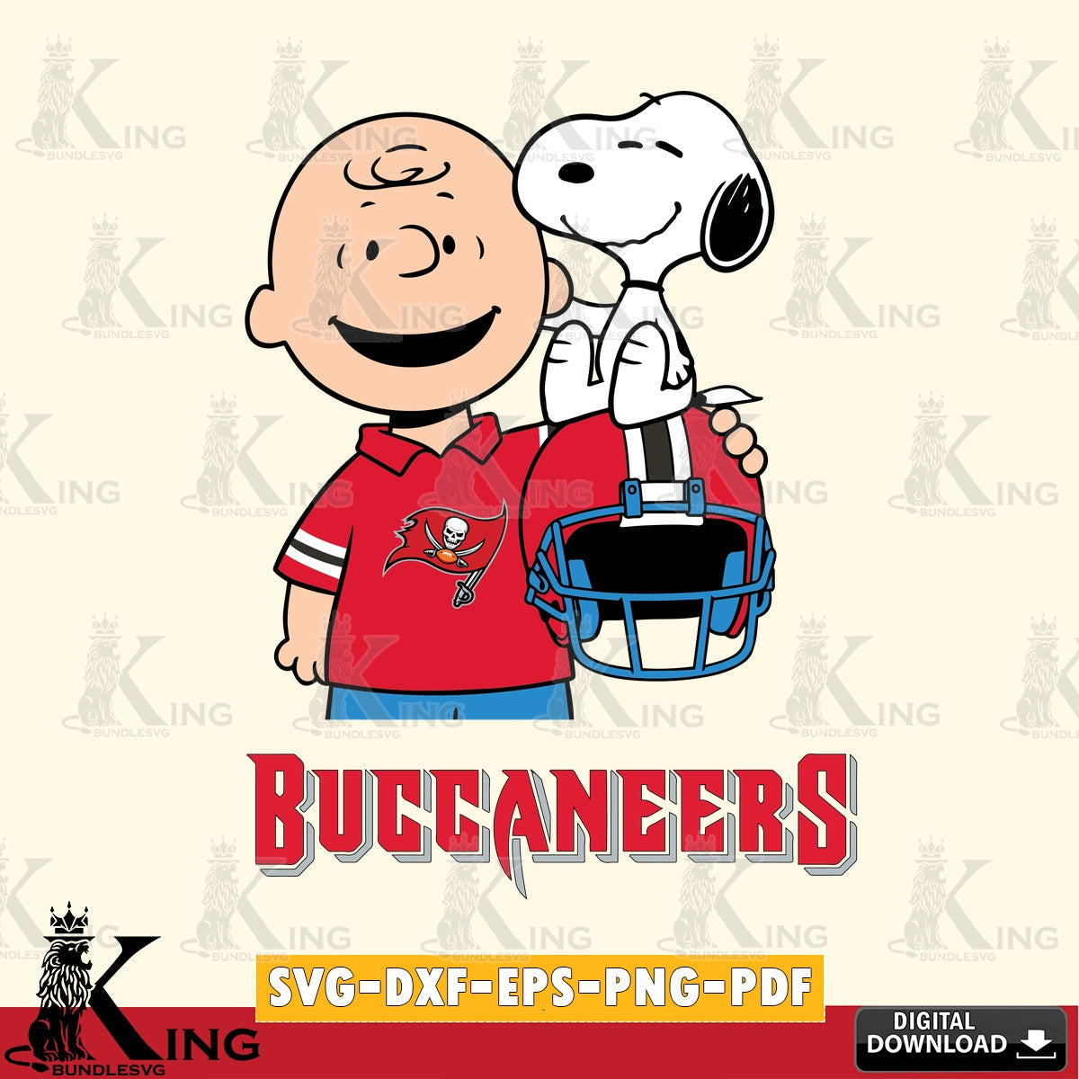 Tampa Bay Buccaneers Snoopy On Helmet Cricut file , Cut file , Digital Download , PDF File , Instant Download