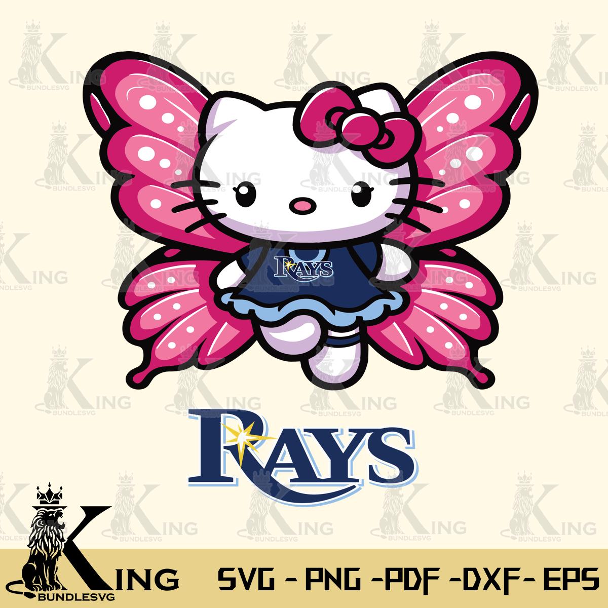Tampa Bay Rays Hello Kitty Dreamscape Svg Eps Dxf Png File, Digital Download