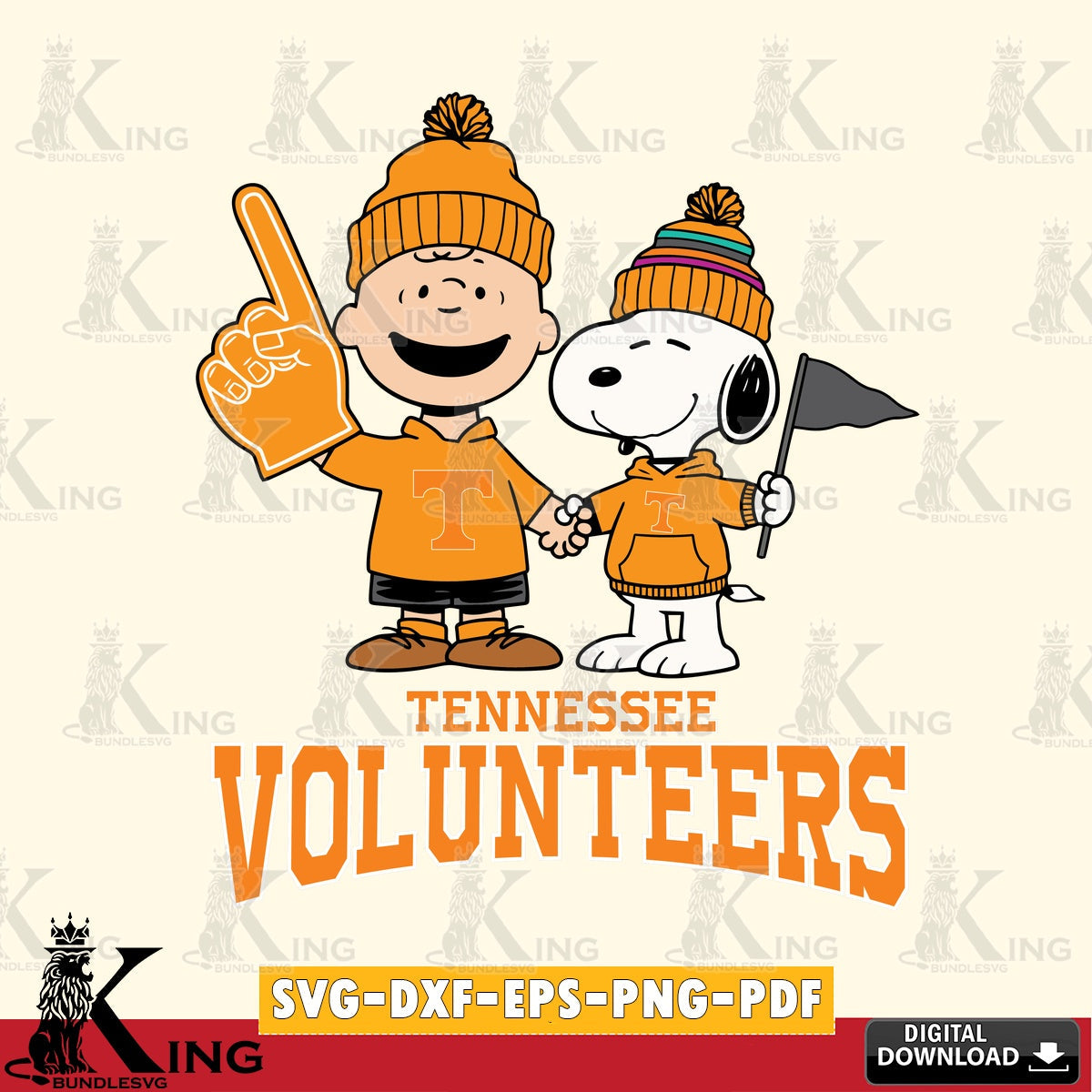 Tennessee Volunteers Peanuts Fan Gear SVG, Cricut, Cut file , Digital Download , Instant Download, Peanuts svg, NCAA svg, Football svg, Sport svg