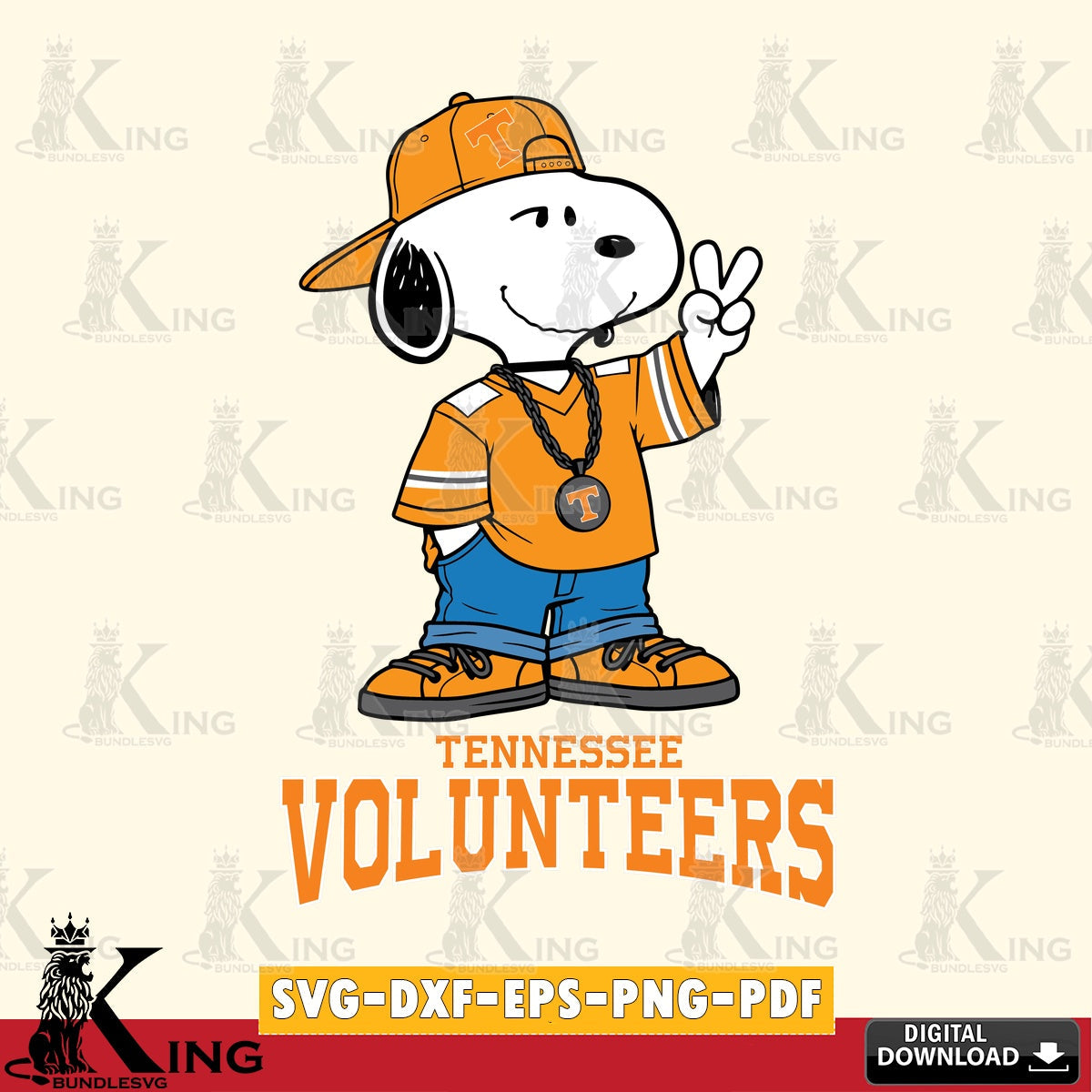Tennessee Volunteers Snoopy Say hi SVG, Cricut, Cut file , Digital Download , Instant Download, Peanuts svg, NCAA svg, Football svg, Sport svg