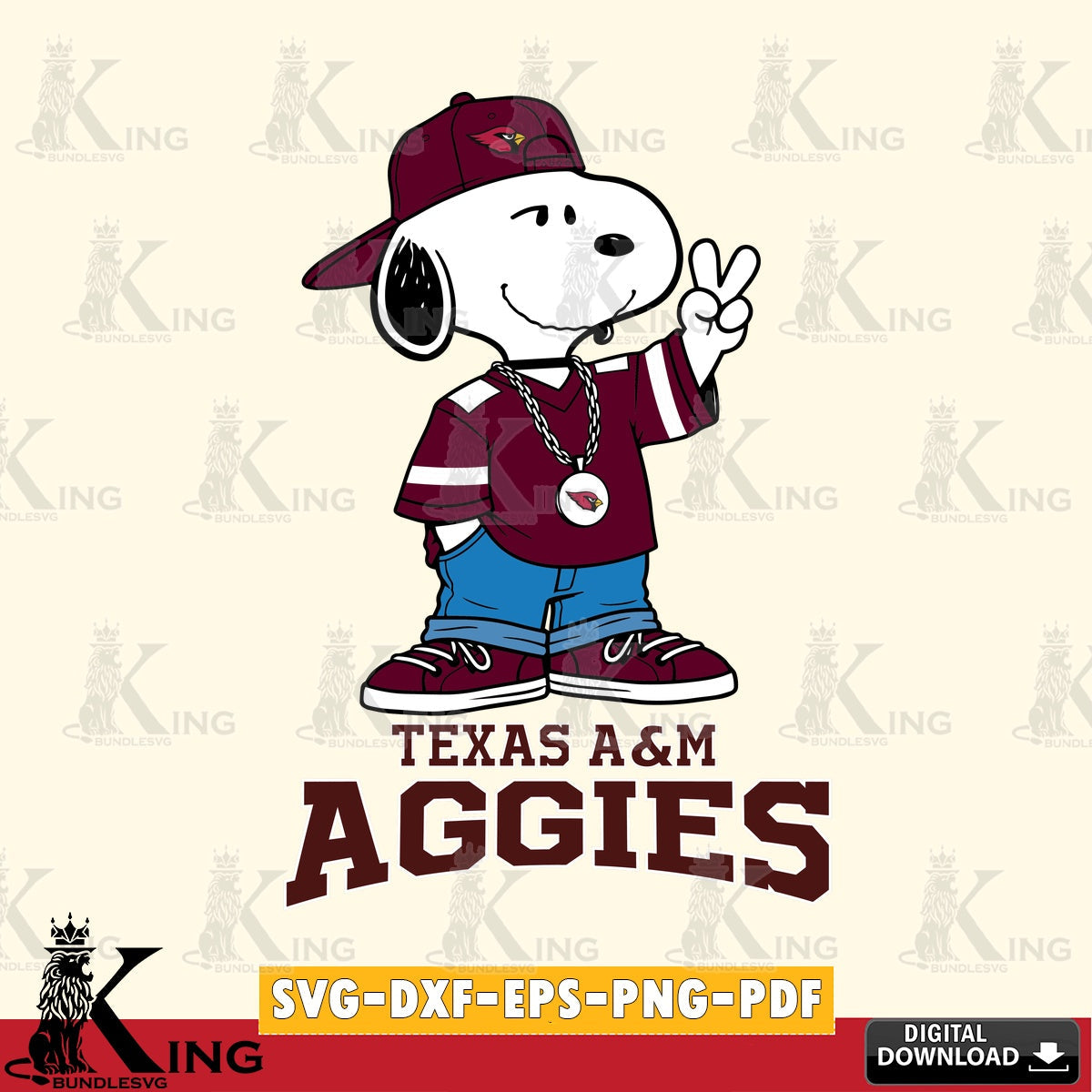 Texas A M Aggies Snoopy Say hi SVG, Cricut, Cut file , Digital Download , Instant Download, Peanuts svg, NCAA svg, Football svg, Sport svg