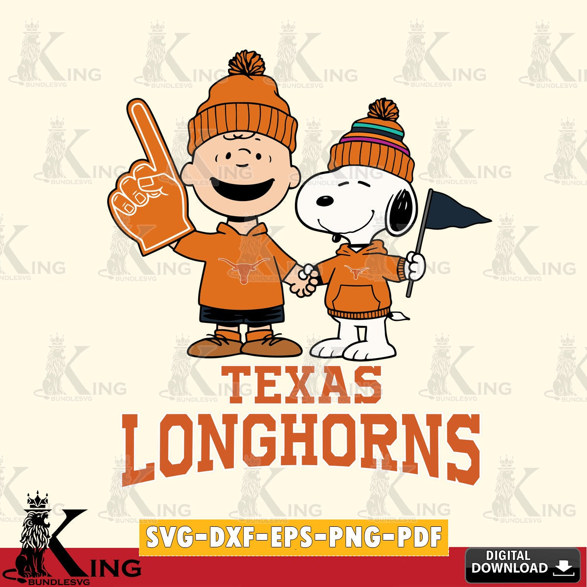 Texas Longhorns Peanuts Fan Gear SVG, Cricut, Cut file , Digital Download , Instant Download, Peanuts svg, NCAA svg, Football svg, Sport svg