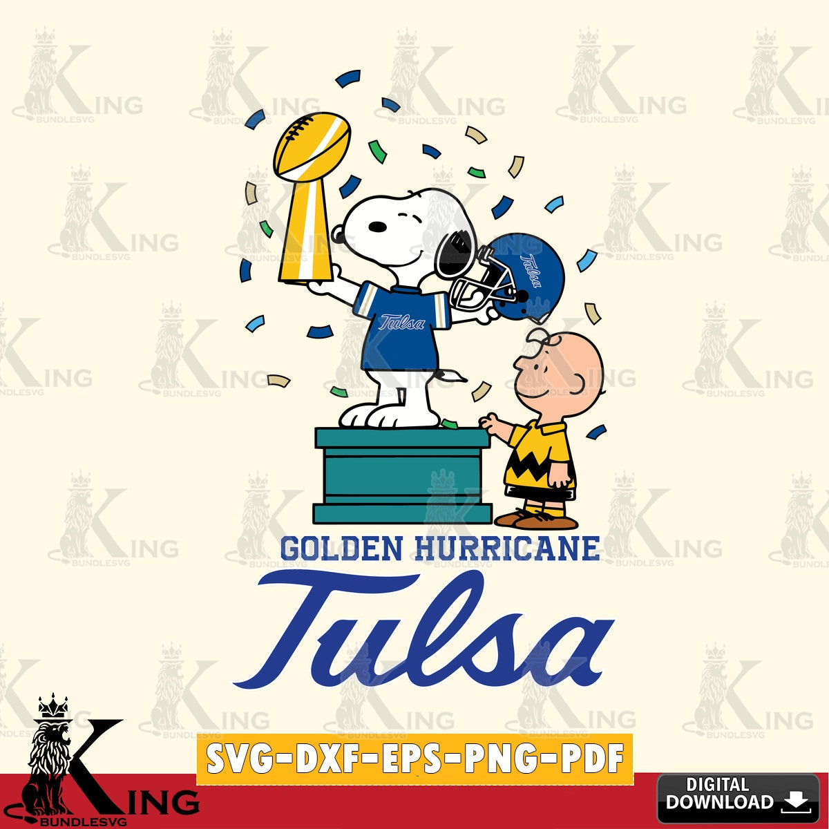 Tulsa Golden Hurricane Peanuts Winner SVG, Cricut, Cut file , Digital Download , Instant Download, Peanuts svg, NCAA svg, Football svg, Sport svg