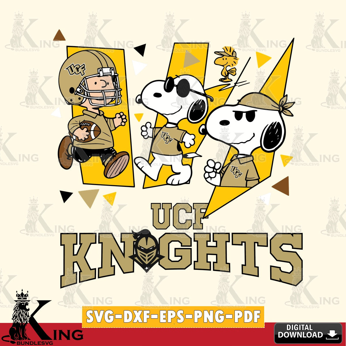 UCF Knights Peanuts Joe Cool SVG, Cricut, Cut file , Digital Download , Instant Download, Peanuts svg, NCAA svg, Football svg, Sport svg