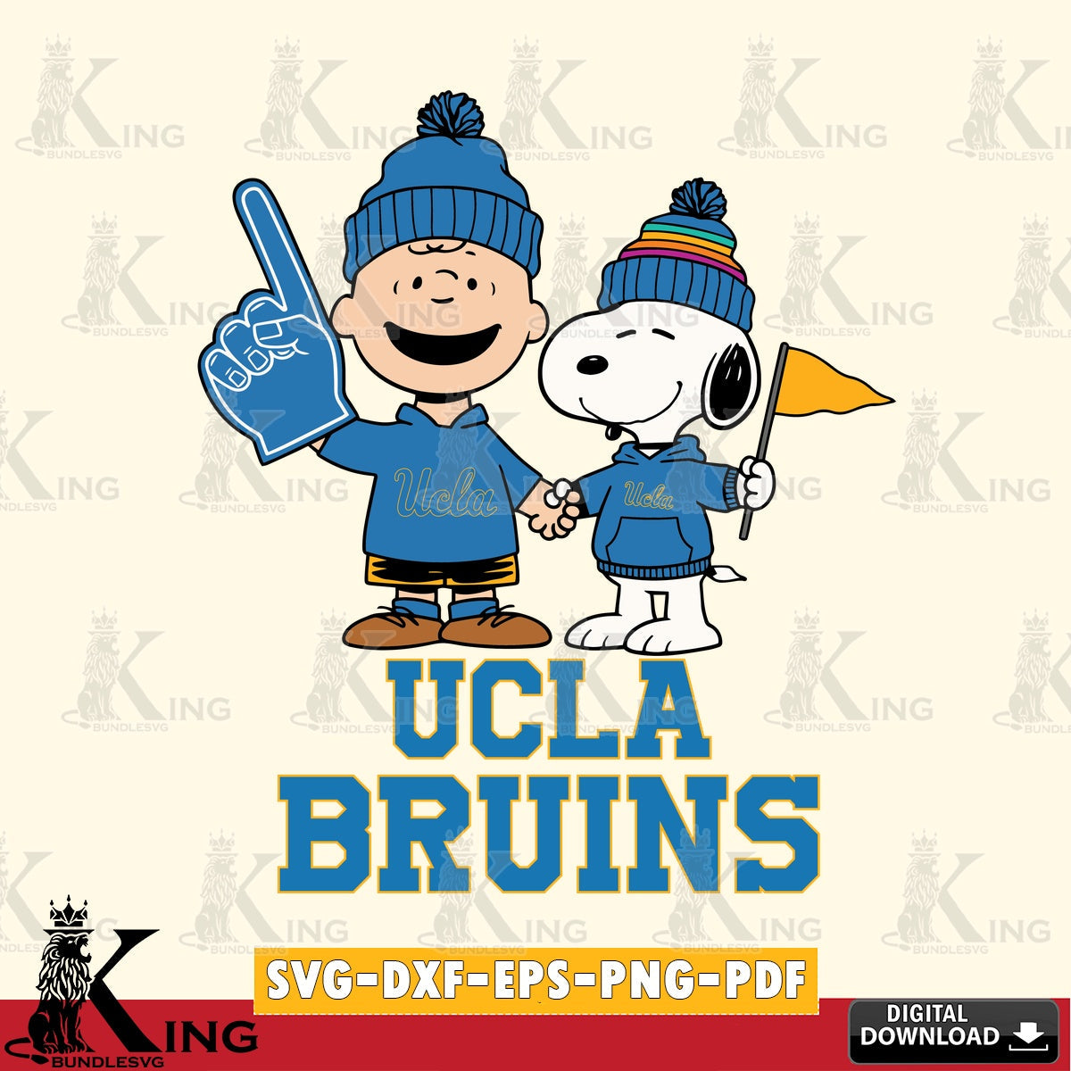 UCLA Bruins Peanuts Fan Gear SVG, Cricut, Cut file , Digital Download , Instant Download, Peanuts svg, NCAA svg, Football svg, Sport svg
