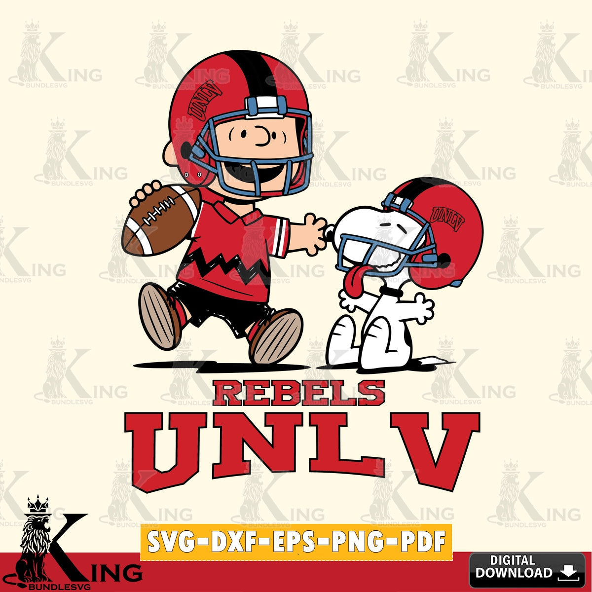 UNLV Rebels Snoopy and Peanut Fun SVG, Cricut, Cut file , Digital Download , Instant Download, Peanuts svg, NCAA svg, Football svg, Sport svg