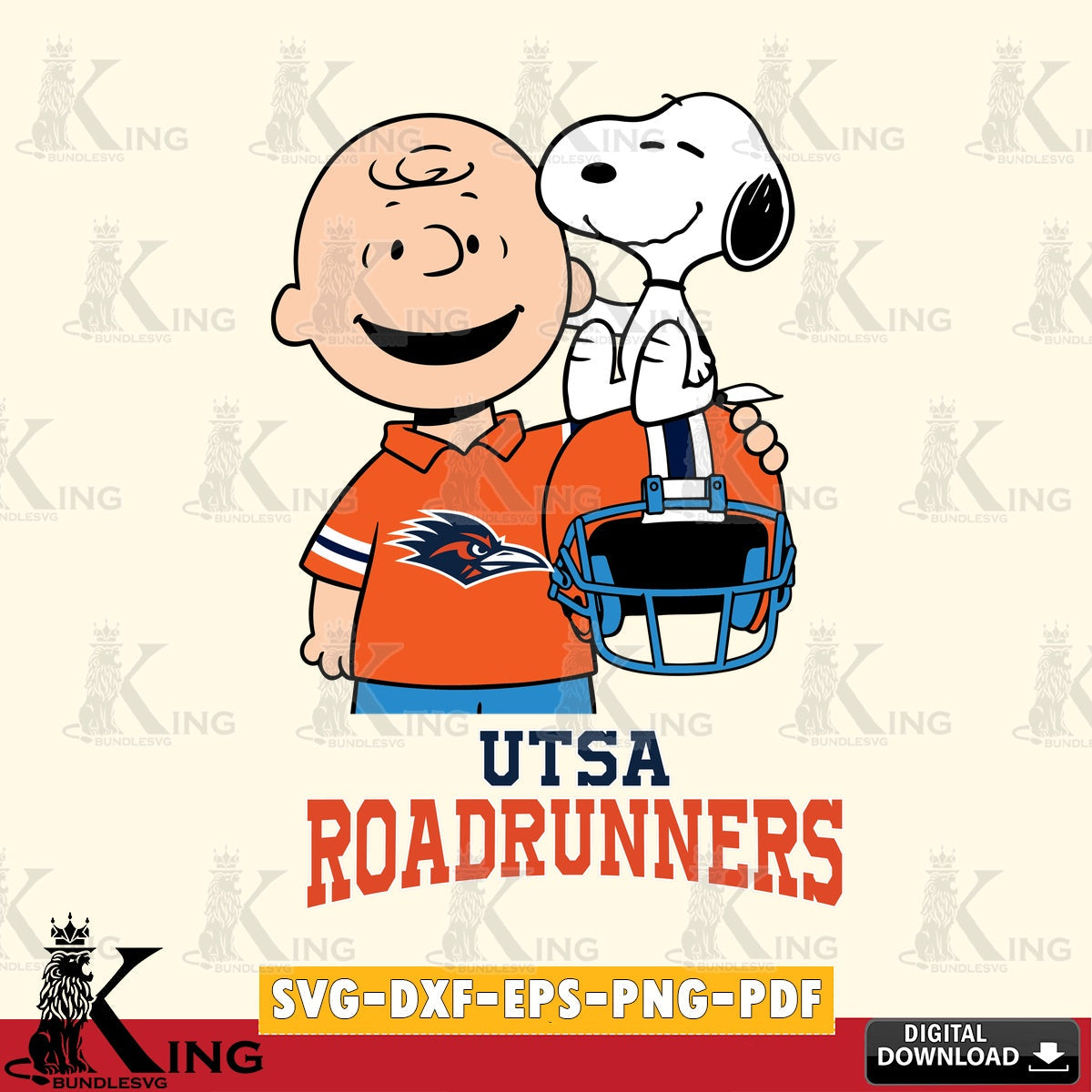 UTSA Roadrunners Snoopy On Helmet SVG, Cricut, Cut file , Digital Download , Instant Download, Peanuts svg, NCAA svg, Football svg, Sport svg