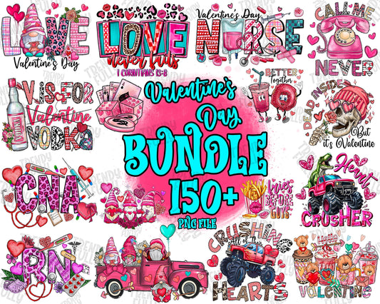 Valentines Png Bundle, Retro Valentine Png, Horror Valentine's Day Png, Digital download , Instant Download