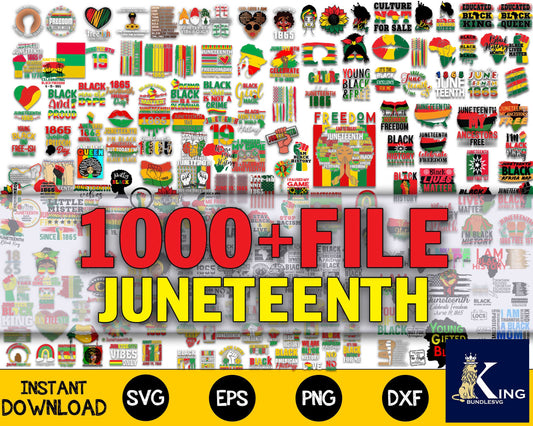 1000+ file juneteenth svg, 1000+file bundle juneteenth cricut ,juneteenth svg,juneteenth dxf,juneteenth eps,juneteenth png, for Cricut, Silhouette, digital, file cut