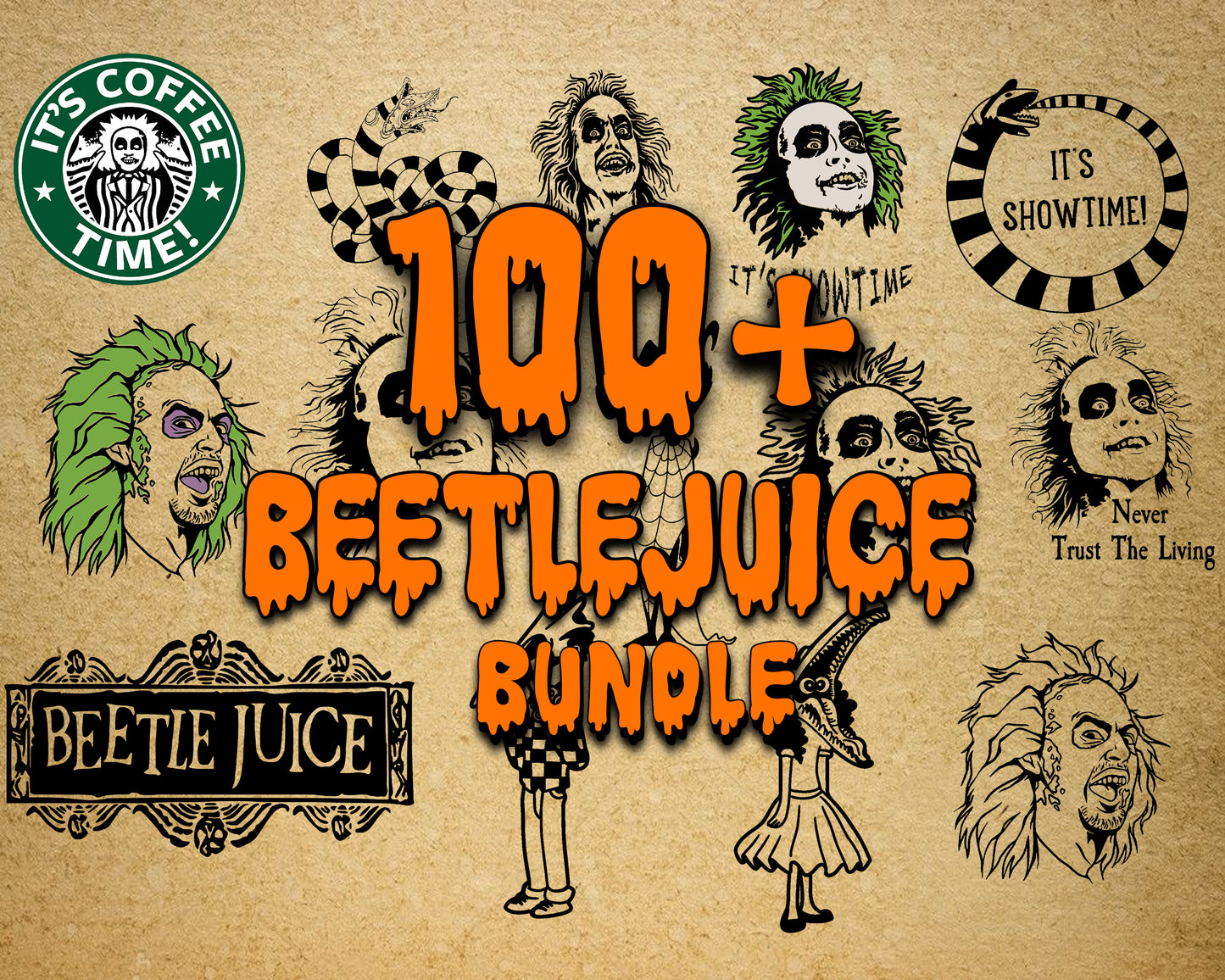 100+ file beetlejuice svg dxf eps png, bundle halloween cricut, for Cricut, Silhouette, digital, file cut
