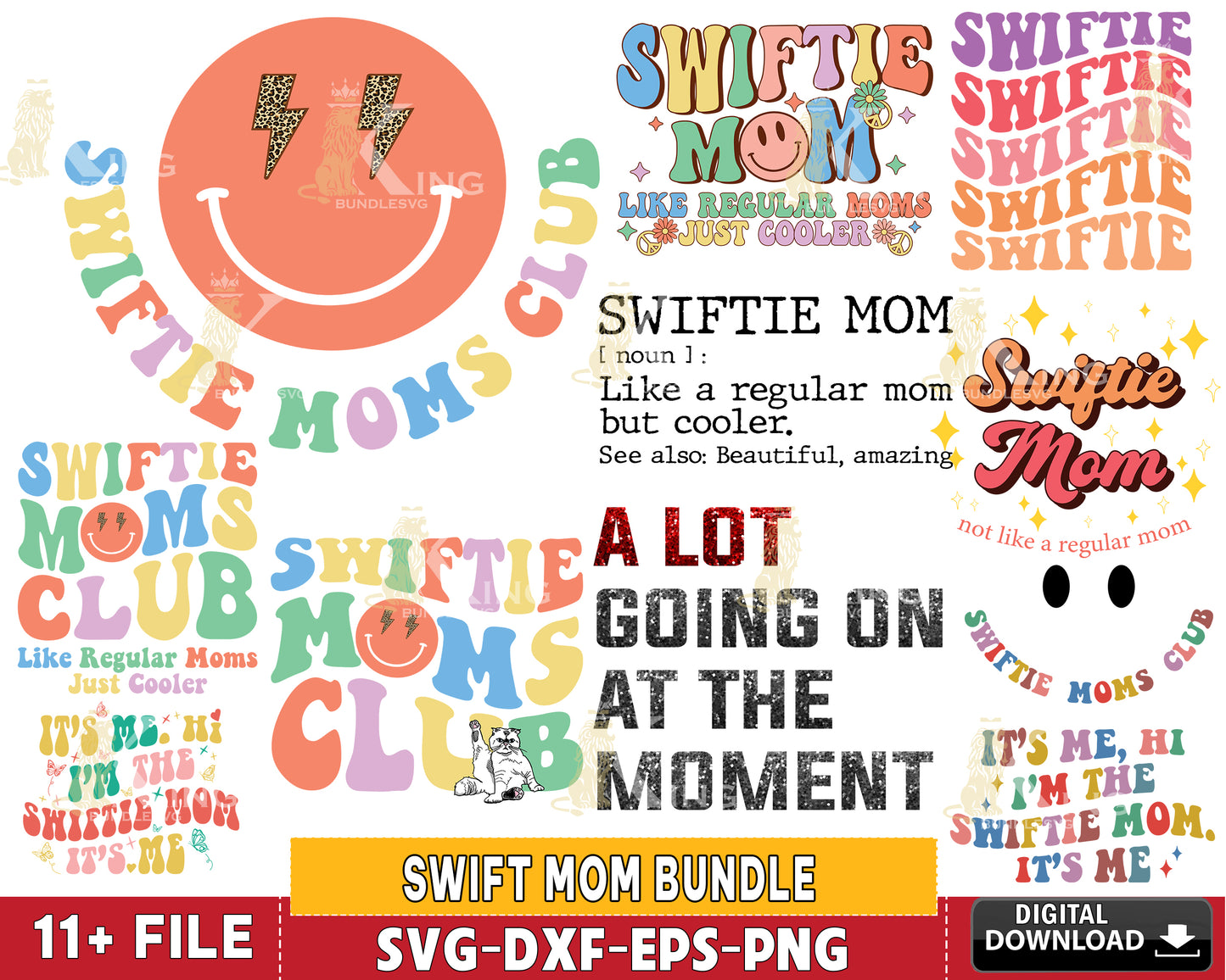 11+ file swift mom bundle svg , taylor swift bundle SVG DXF EPS PNG, Taylor Swift Inspired Svg, Swiftie Svg, Swift Midnight svg, cricut, for Cricut, Silhouette, digital, file cut