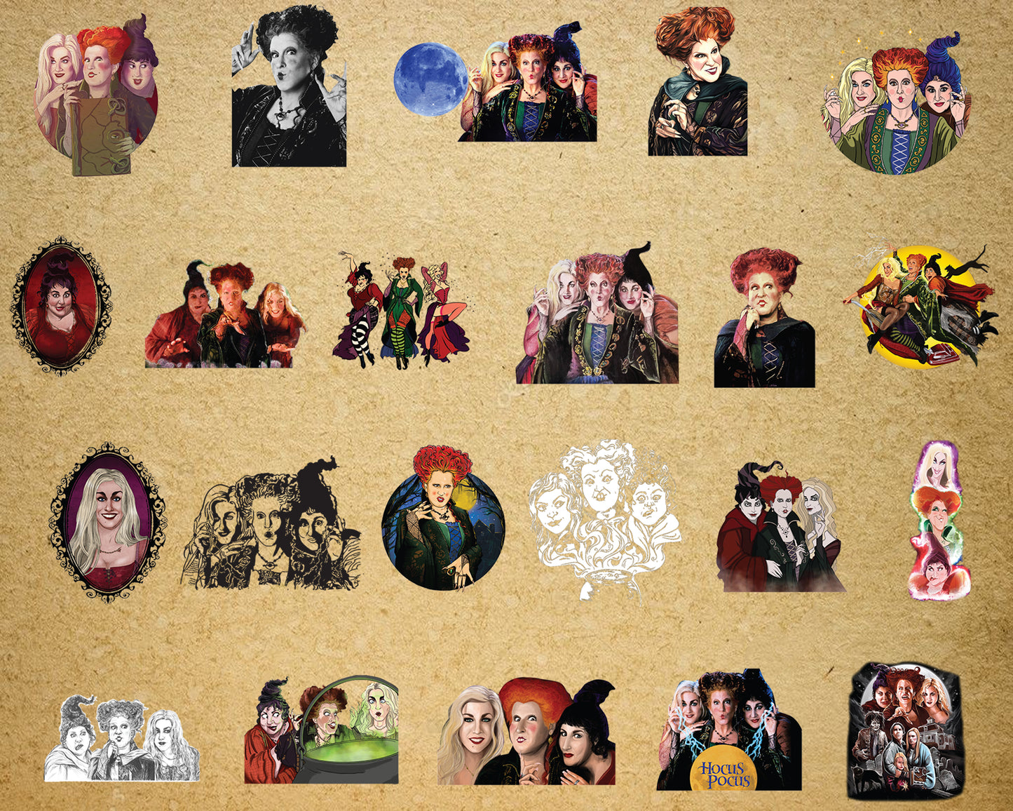 120+ file Hocus Pocus bundle svg dxf eps png, bundle halloween cricut, for Cricut, Silhouette, digital, file cut