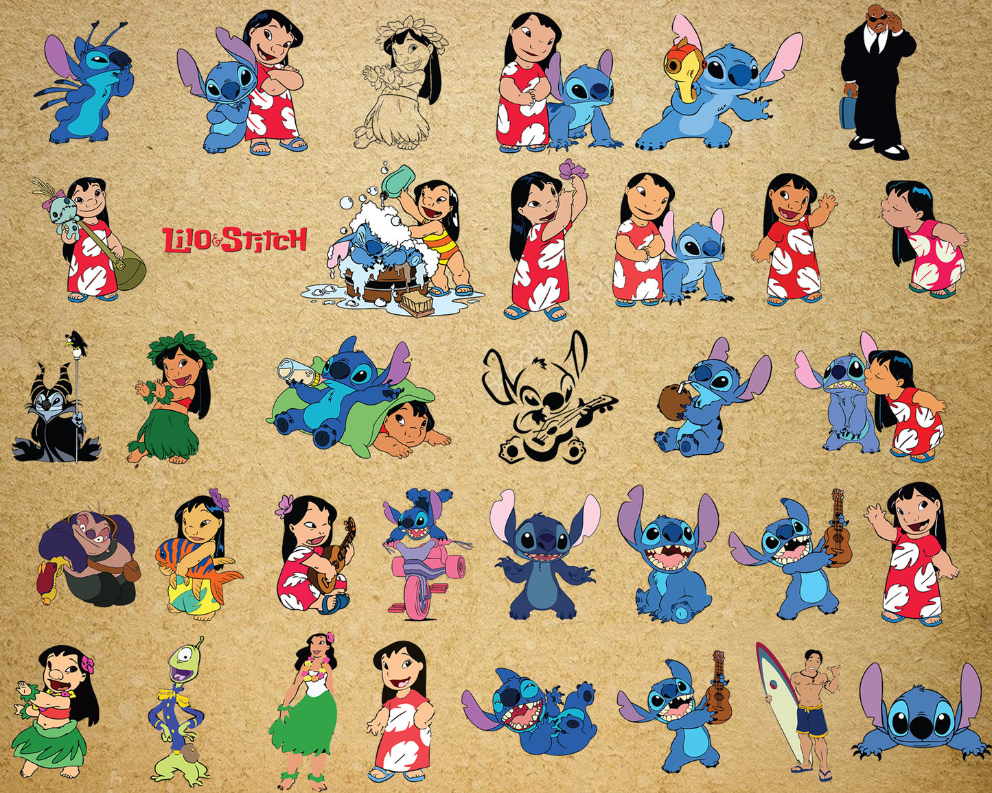 1350+ file Stitch Disney svg,Bundle Stitch Disney svg dxf eps png, for Cricut, Silhouette, digital, file cut