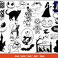 1000+ Nightmare Before Christmas SVG Mega Bundle  svg eps png, for Cricut, Silhouette, digital, file cut