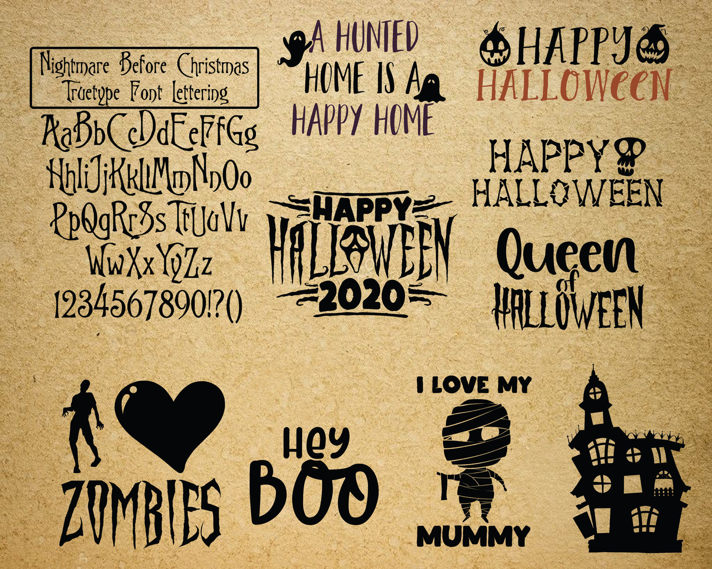 Nightmare Before Christmas svg, 1700+File Nightmare Before Christmas svg dxf eps png, bundle halloween cricut, for Cricut, Silhouette, digital, file cut