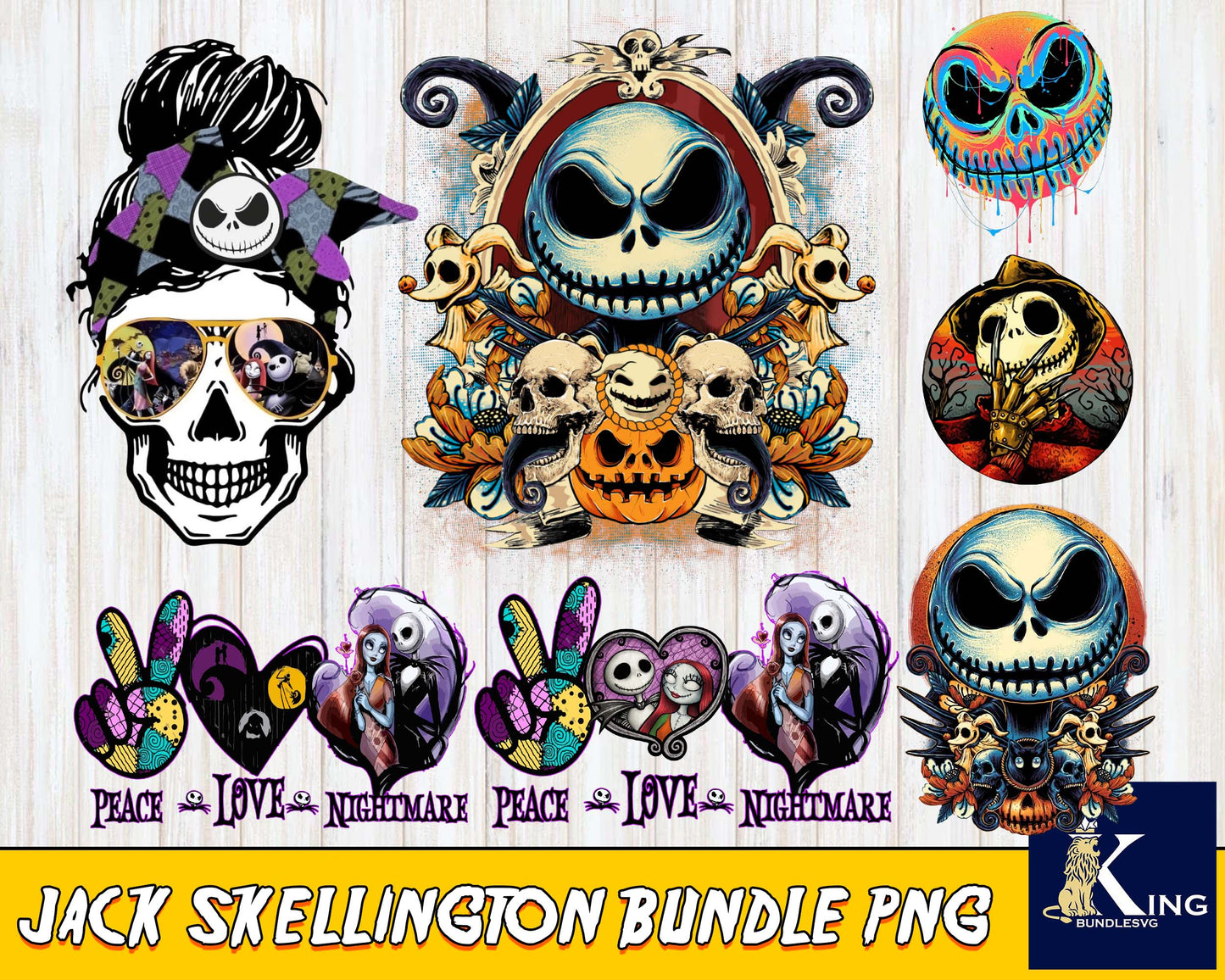 22+ file Jack skellington PNG, bundle Halloween PNG , Silhouette, digital , Instant Download