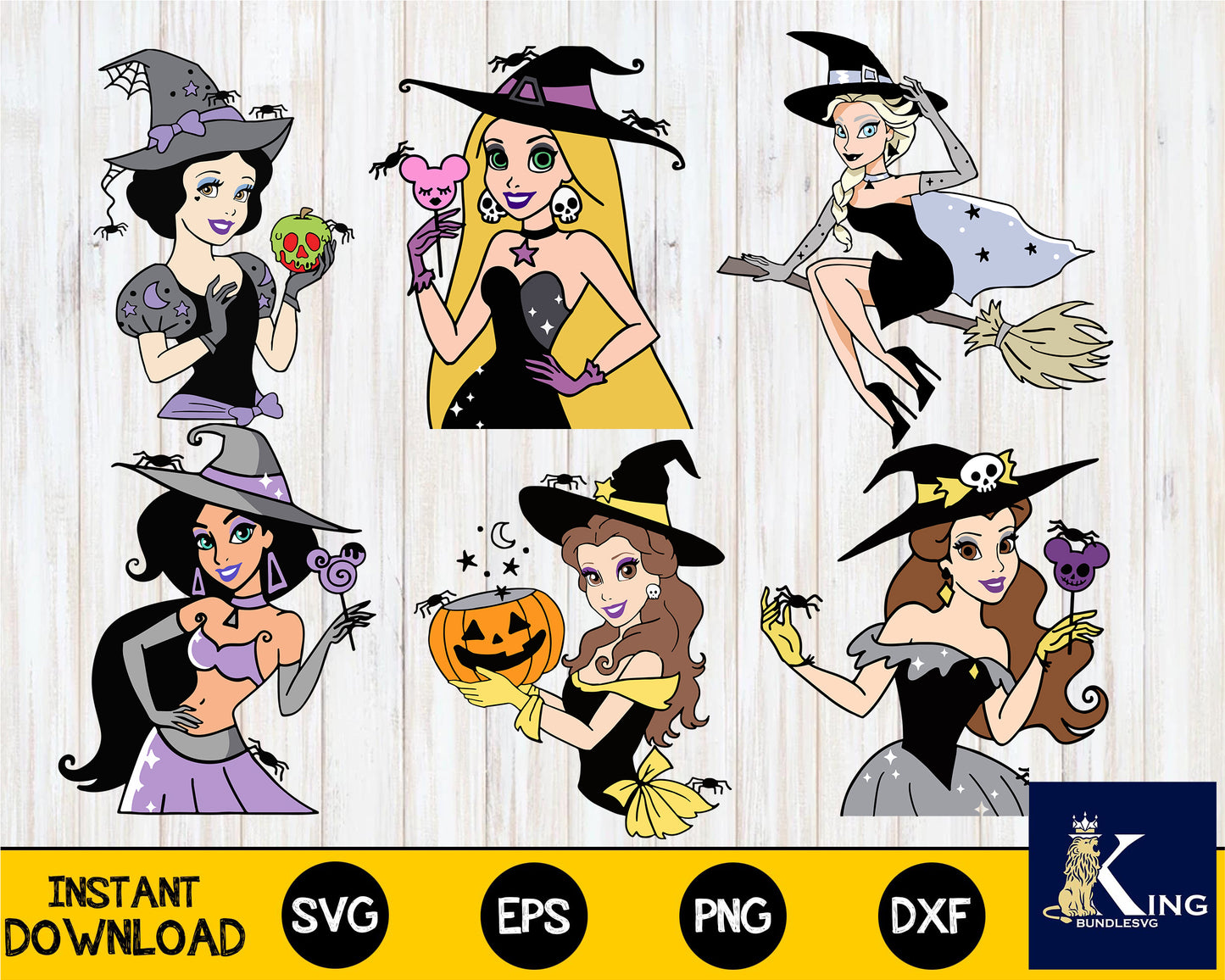 24+ file Princess Halloween SVG DXF EPS PNG, bundle halloween svg, cricut, for Cricut, Silhouette, digital, file cut