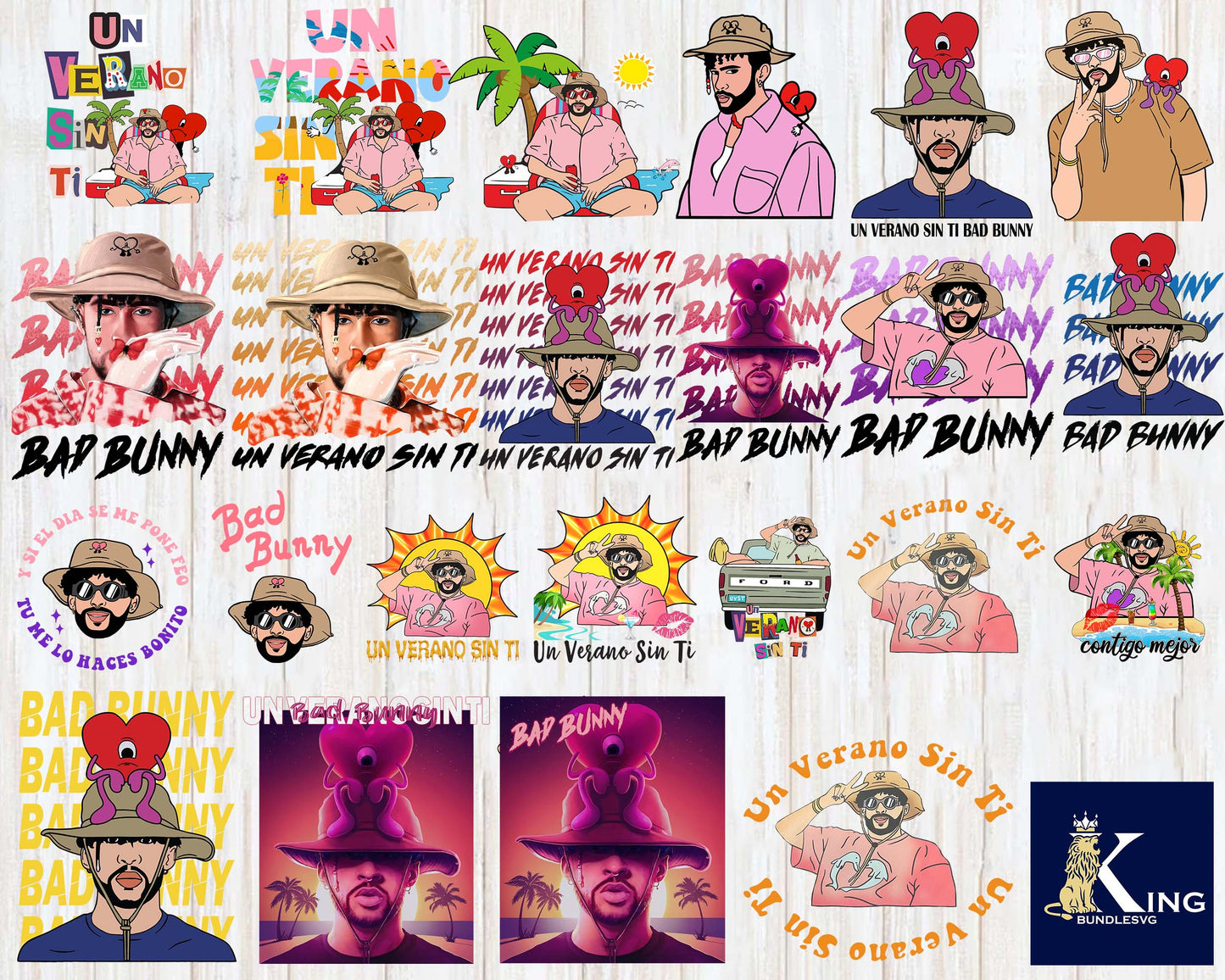 25+ file Bad bunny png, Mega Bundle bad bunny png, Silhouette, digital