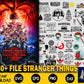 280+ file Stranger Things svg, Mega Bundle Stranger Things svg eps png,bundle Hellfire Club Svg, for Cricut, Silhouette, digital, file cut